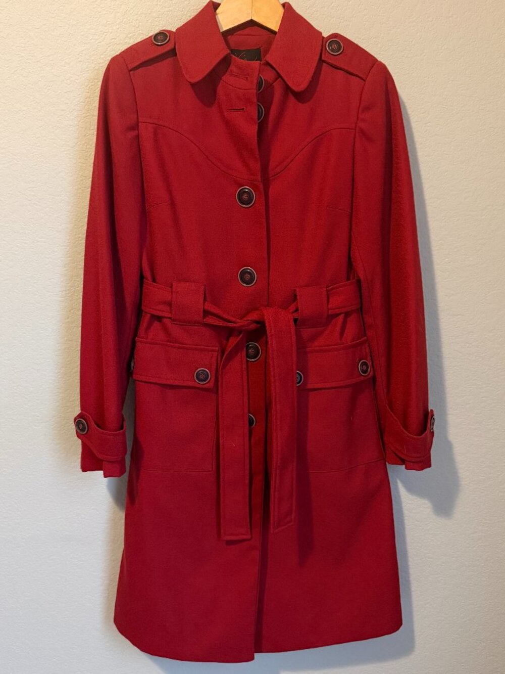 Victoria Secret Red Trench Coat